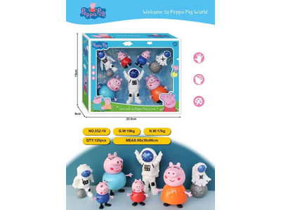 Peppa Pig - Набор фигурок Свинки Пеппы 