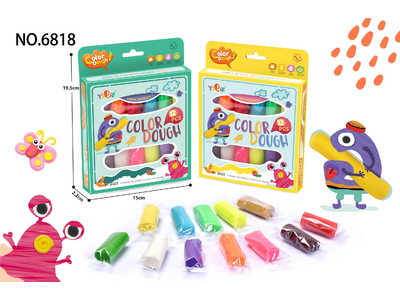 Набор массы для лепки Color Dough, 12 шт. [цена за уп.]